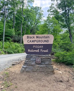 Black Mountain Campground sign