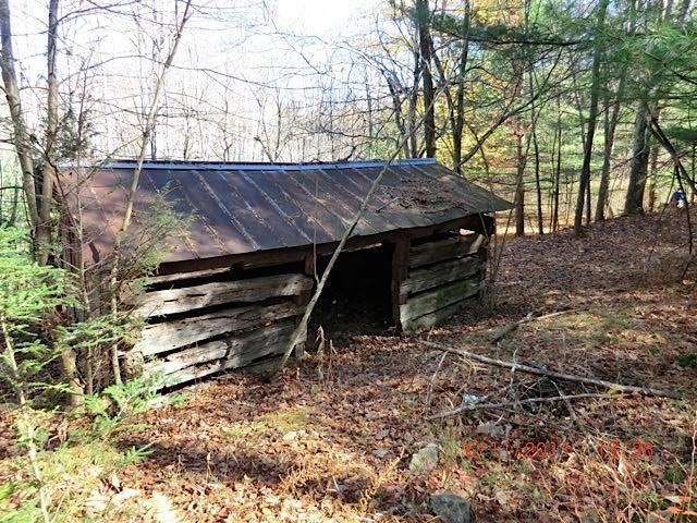 Corn crib at Lost Cove